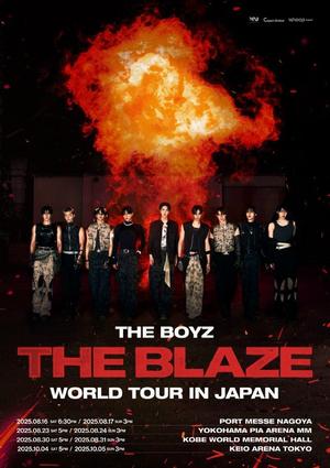 THE BOYZ  WORLD TOUR IN TOKYOの告知用写真